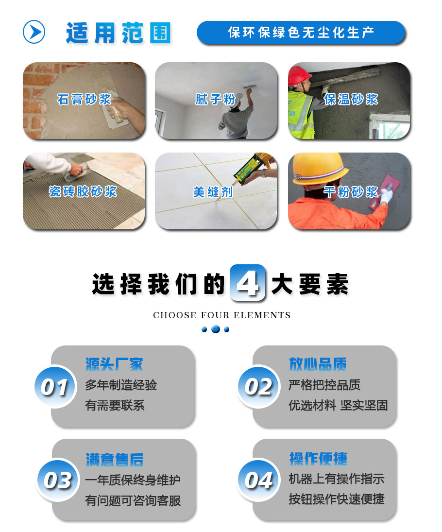 粘接砂浆出产设备